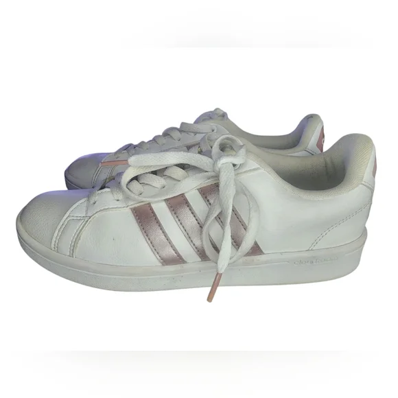 adidas gazelle silver green womens adidas Advantage Shoes Cloud White / Cloud White / Green – Heppo.com